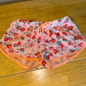 Aerie Floral Sleep Shorts XS